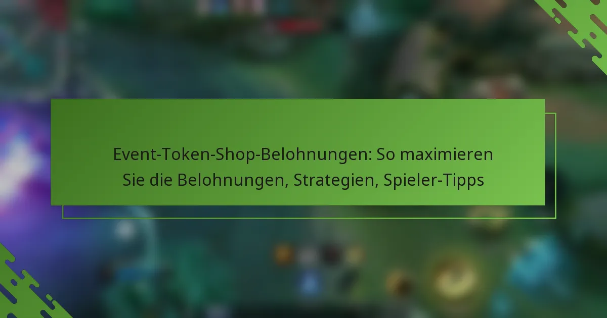 Event-Token-Shop-Belohnungen: So maximieren Sie die Belohnungen, Strategien, Spieler-Tipps